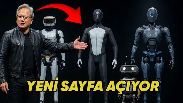 NVIDIA İnsansı Robotlarını Tanıtmış olacak: Fizyolojik Yapay Zekâ Sürecini Başlıyor 1 NVIDIA İnsansı Robotlarını Tanıtacak: Fiziksel Yapay Zekâ Dönemini Başlıyor