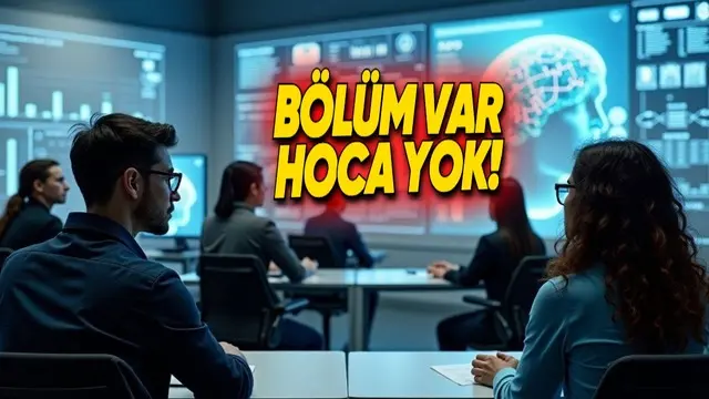 Türkiye'de Üniversitelerde Yapay Zekâ Bölümleri Var, Hoca Yok!