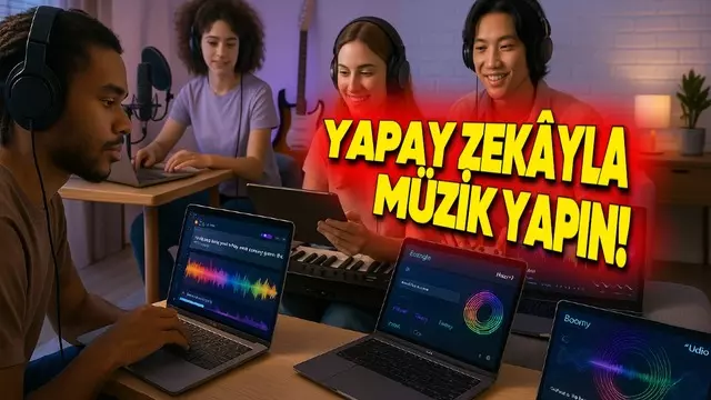 Müzik Yapabileceğiniz Ücretsiz Yapay Zekâ Uygulamaları