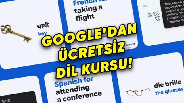 Google'dan Yapay Zekâ Destekli Parasız Yabancı Dil Kursu 1 Google'dan Yapay Zekâ Destekli Ücretsiz Yabancı Dil Kursu