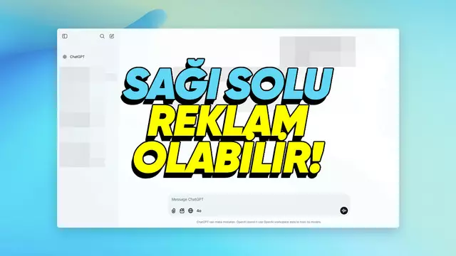 ChatGPT'nin Ücretsiz Sürümüne Yakında Reklamlar Eklenebilir