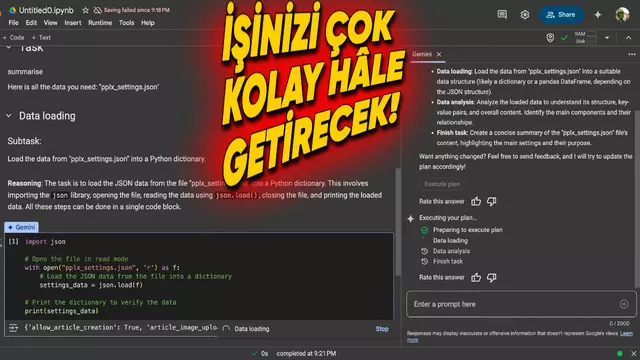 Google Colab'e Yapay Zekâ Aracı Geldi! 1 Google Colab'e Yapay Zekâ Aracı Geldi!