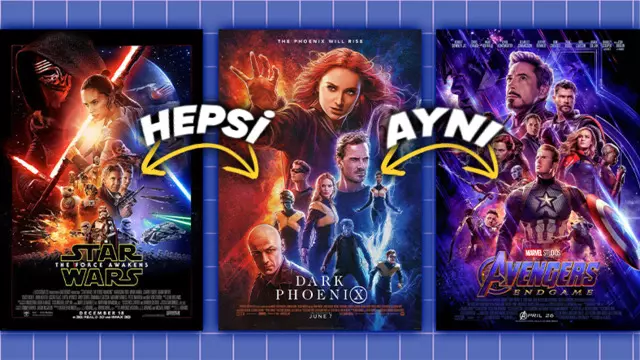 Film Afişlerinin Birbirine Benzemesinin Ardındaki Neden
