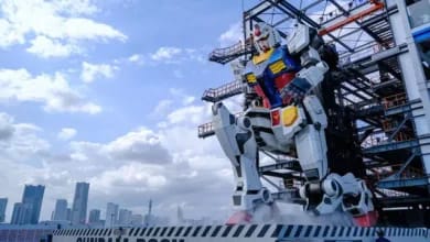 Japonya'da Gerçek Boyutlu Gundam Robotuna Veda [Video]