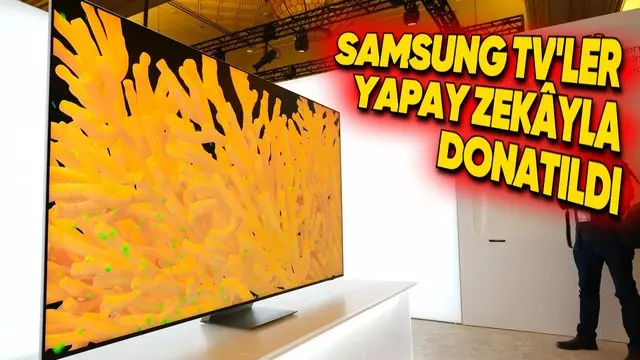 Samsung, TV'lere Yapay Zekâ Getiren Vision AI'ı Tanıttı