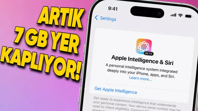 Apple Intelligence, Artık iPhone'larda Çok Daha Fazla Yer Kaplıyor
