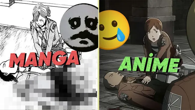 Attack on Titan Animesinde Sansürlenen Görüntüler 1 Attack on Titan Animesinde Sansürlenen Sahneler