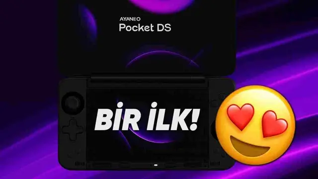 İlk Android Tabanlı Çift Ekranlı El Konsolu Tanıtıldı 1 İlk Android Tabanlı Çift Ekranlı El Konsolu Tanıtıldı
