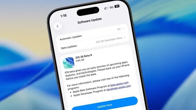 iOS 26 Beta 9 Yayımlandı!