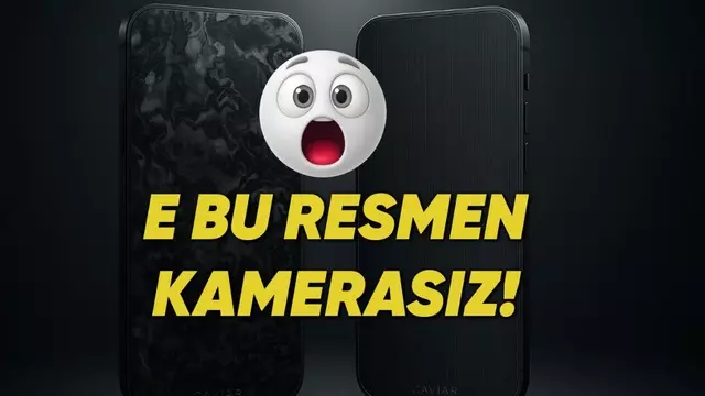 430 Bin TL'lik Kamerasız" iPhone 17 Pro Max Satışa Sunuldu