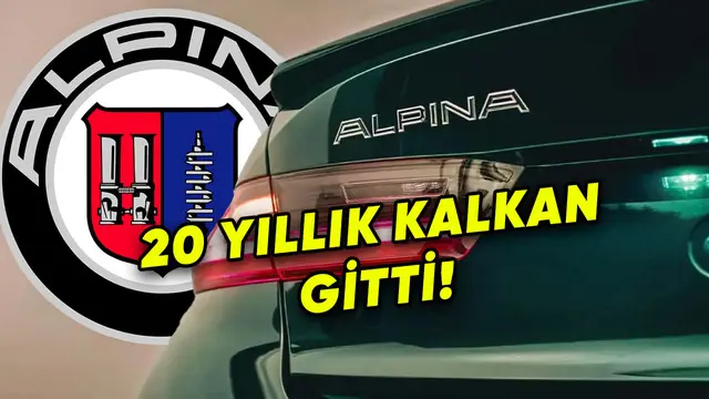 BMW'nin Modifiyeli Araba Markası Alpina Logosunu Değiştirdi
