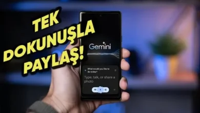 Android Uygulamalarından Gemini'a Resim Paylaşımı Kolaylaştı