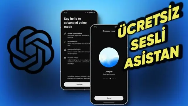 ChatGPT Gelişmiş Ses Modu Parasız Kullanılabilecek 1 ChatGPT Gelişmiş Ses Modu Ücretsiz Kullanılabilecek