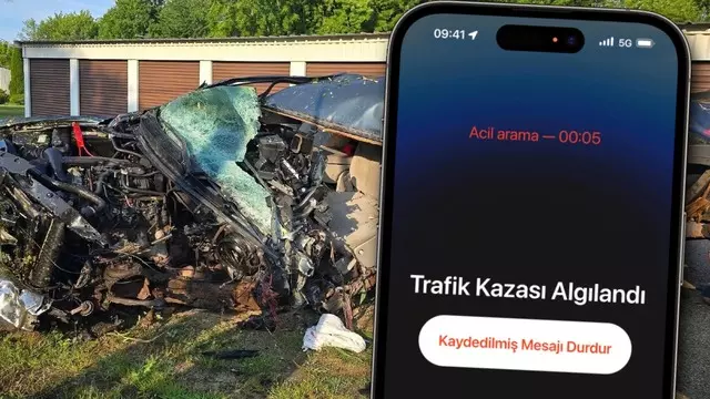iPhone'un Kaza Sistemi, Genç Kızın Hayatını Kurtardı