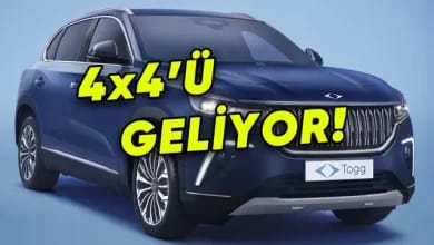 Togg T10X'in 4x4 Versiyonları İlk Kez Görüntülendi