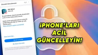 Apple, iOS 18.6.2 Güncellemesini Yayımladı
