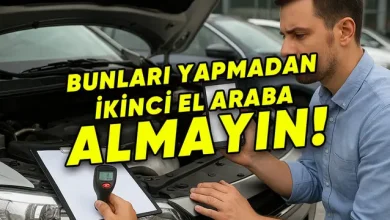 İkinci El Araba Almadan Yapılması Gereken Kontroller