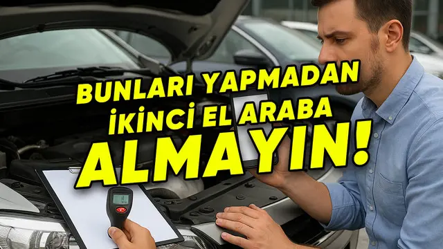 İkinci El Otomobil Almadan Yapılması Ihtiyaç duyulan Kontroller 1 İkinci El Araba Almadan Yapılması Gereken Kontroller