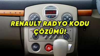 Renault Radyo Kodu Nasıl Girilir? [Güncel]