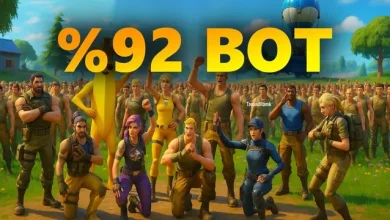 Fortnite OG'de Her 100 Oyuncunun 92'si Bot!