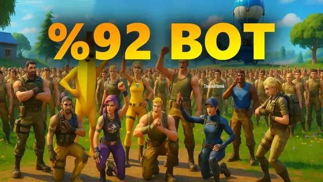 Fortnite OG'de Her 100 Oyuncunun 92'si Bot!