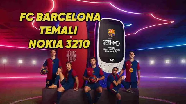 FC Barcelona Temalı İkonik Nokia 3210 Tanıtıldı 1 FC Barcelona Temalı İkonik Nokia 3210 Tanıtıldı