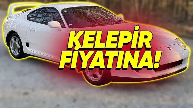 Zamanının İkonik Toyota Supra'sı E-ihale ile Satışa Çıkarıldı
