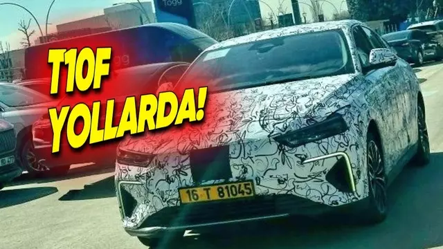 Togg T10F, Test Edilirken Görüntülendi!