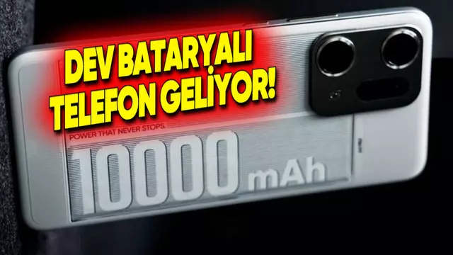 Dünyanın İlk 10000 mAh'lik Telefonu Çok Yakında Geliyor