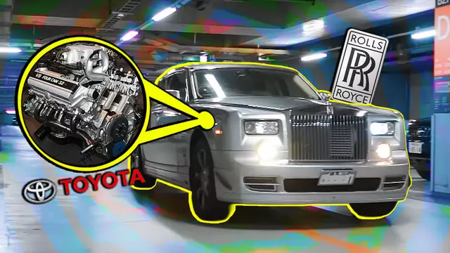 Toyota Motoruyla Modifiye Edilmiş Rolls-Royce ile Tanışın!