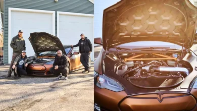 "Elektriksiz Tesla Olmaz." Diyorsanız Meşhur Youtuber’ın Su Altından Çıkardığı V8 Motorlu Model S’iyle Tanışın! 7 "Elektriksiz Tesla Olmaz." Diyorsanız Ünlü Youtuber’ın Su Altından Çıkardığı V8 Motorlu Model S’iyle Tanışın!