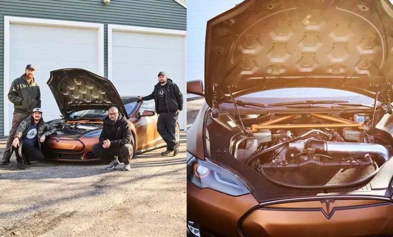 "Elektriksiz Tesla Olmaz." Diyorsanız Ünlü Youtuber’ın Su Altından Çıkardığı V8 Motorlu Model S’iyle Tanışın!