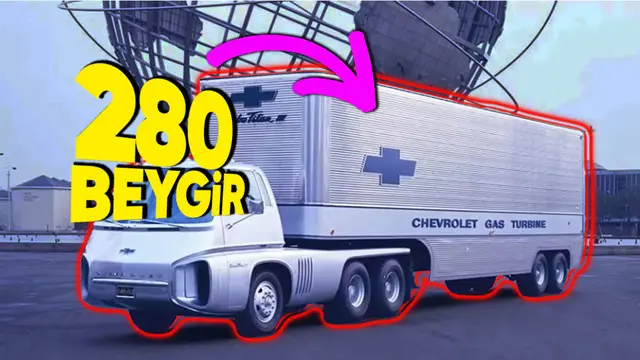 Gaz Türbini ile Çalışan Kamyon: Chevrolet Turbo Titan III 1 Gaz Türbini ile Çalışan Kamyon: Chevrolet Turbo Titan III