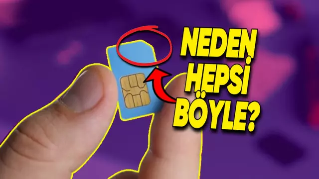 SIM Kartların Neden Bir Köşesi Hep Kesik Tasarlanır?