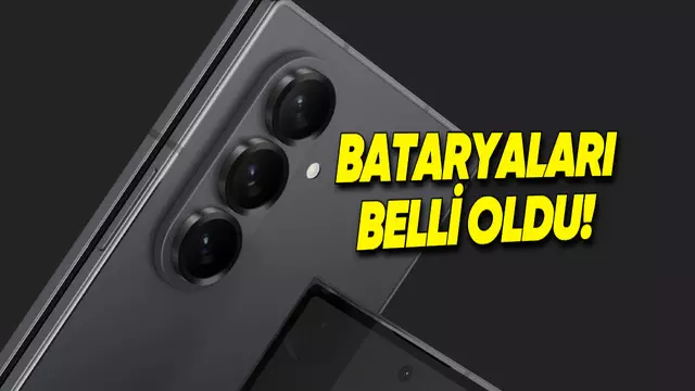 Samsung Galaxy Z Fold7 ve Z Flip7'nin Bataryaları Sızdı