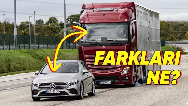 Arabaların Ön Camları Kamyonların Tersine Niçin Daha Eğimli? 1 Arabaların Ön Camları Kamyonların Tersine Neden Daha Eğimli?