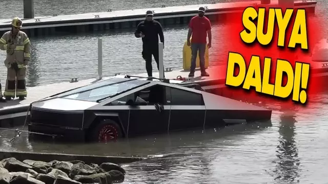 Elon Musk'ın Sözüne Güvenen Cybertruck Sahibi, Denize Daldı 1 Elon Musk'ın Sözüne Güvenen Cybertruck Sahibi, Denize Daldı