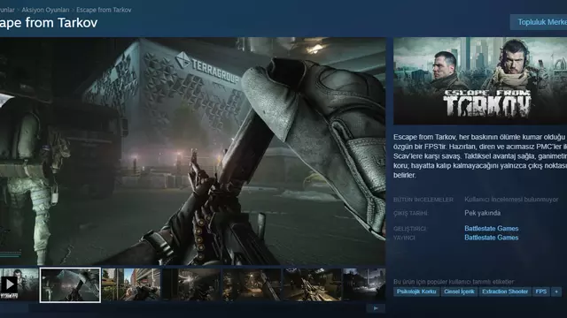 Escape from Tarkov sahipleri, Steam'den oynamak için tekrardan satın almak zorunda 1 Escape from Tarkov sahipleri, Steam'den oynamak için yeniden satın almak zorunda