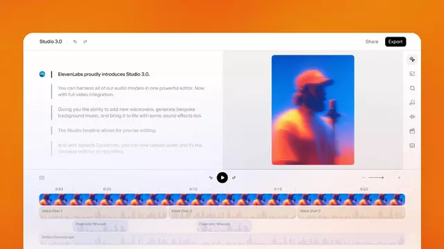 ElevenLabs, Studio 3.0 Yapay Zekâ Aracını Tanıttı 1