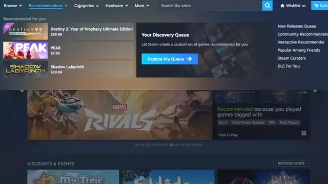 Steam'de mağaza tasarımı yenilendi - Webtekno – Güncel Teknoloji Haberleri ve Video İncelemeleri