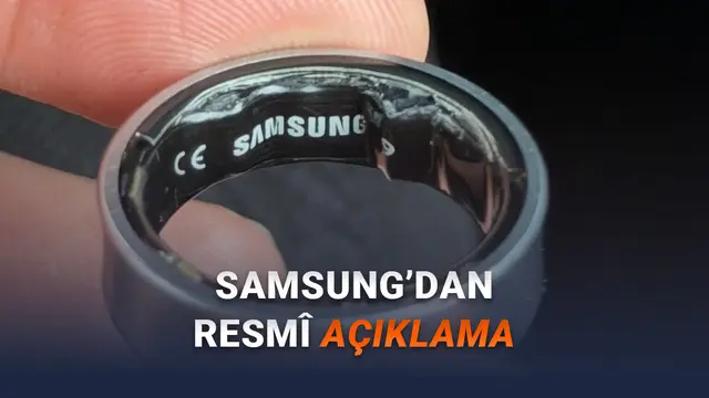 Samsung'dan Bataryası Şişen Galaxy Ring Hakkında Resmi Açıklama