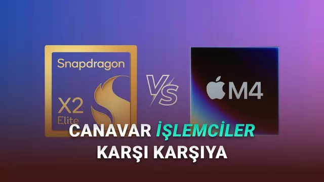 Snapdragon X2 Elite Extreme, Apple M4 İşlemcilerle Karşılaştırıldı: Hangisi Daha İyi? 1 Snapdragon X2 Elite Extreme, Apple M4 İşlemcilerle Karşılaştırıldı: Hangisi Daha İyi?