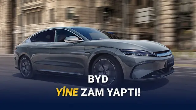 Ekim 2025 BYD Fiyatları Açıklandı: Yine Zam Geldi...