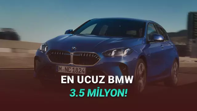 Ekim 2025 BMW Fiyat Sıralaması: Tüm Modellere Zam Var! 1 Ekim 2025 BMW Fiyat Listesi: Tüm Modellere Zam Var!