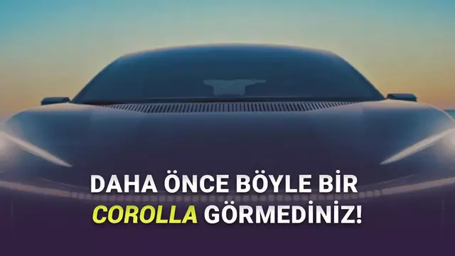 Toyota, Geleceğin Corolla Konseptini Duyurdu: Tüm Corolla'ları Unutun! [Video]