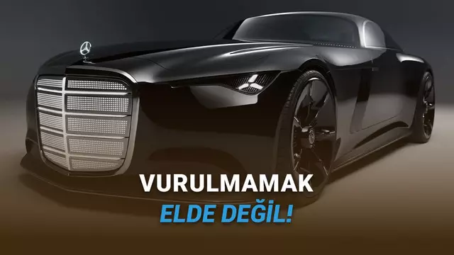 Mercedes-Benz'den Batmobil Benzeri Konsept Otomobil: Karşınızda Vision Iconic!