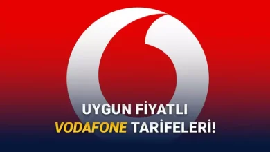 Vodafone İnternet ve Telefon Tarifeleri Fiyatları
