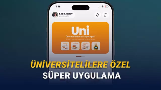 Türkiye'nin Üniversitelere Hususi Olarak Geliştirilen İlk Süper Uygulama: Uni SuperApp 1 Türkiye'nin Üniversitelere Özel Olarak Geliştirilen İlk Süper Uygulama: Uni SuperApp