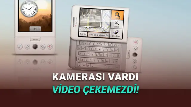 İlk Android Telefon HTC Dream'in Kulağa Latife Şeklinde Gelen Özellikleri 1 İlk Android Telefon HTC Dream'in Kulağa Şaka Gibi Gelen Özellikleri