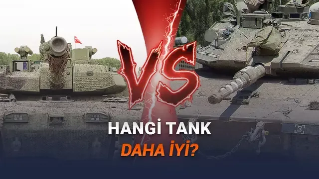 Türkiye'nin Gururu Altay Tankı ile İsrail'in Merkava V Tankı Karşılaştırma 1 Türkiye'nin Gururu Altay Tankı ile İsrail'in Merkava V Tankı Karşılaştırma
